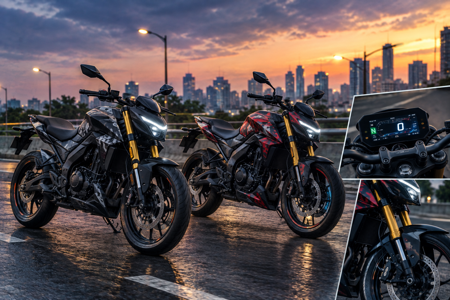 Pulsar NS200 & N250 Spied: Upside-Down Forks & TFT Screen Incoming!