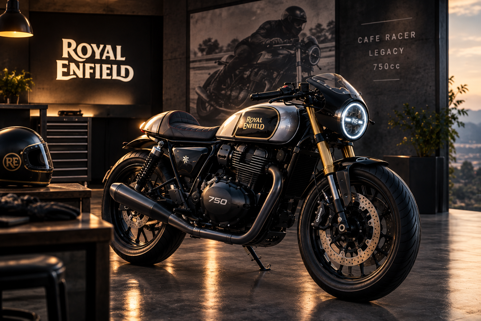 Royal Enfield's 750cc Cafe Racer: Is This The Next Big Thing?