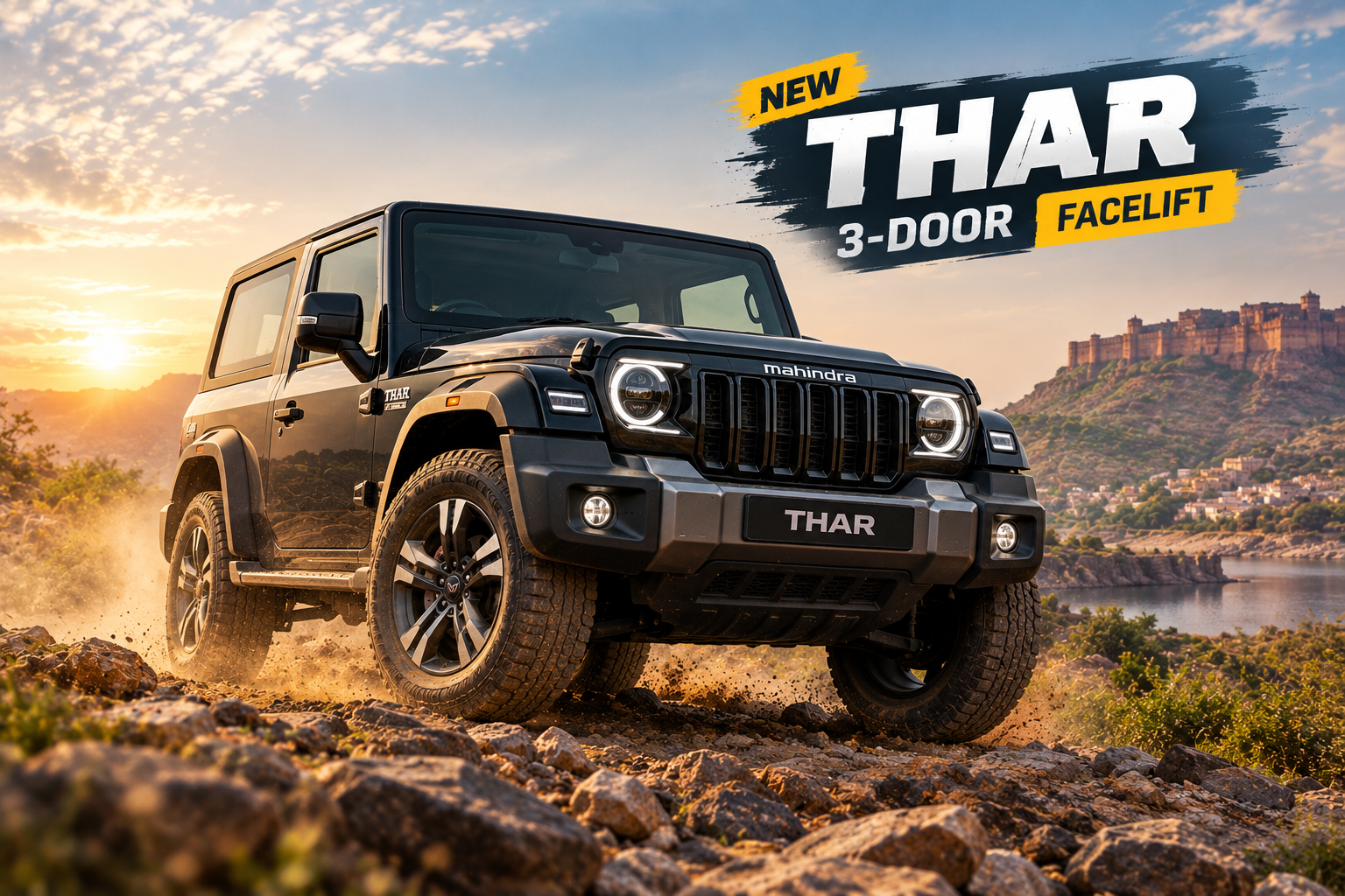 Mahindra Thar 3-Door Facelift Drops Today: What's New for Off-Roaders?