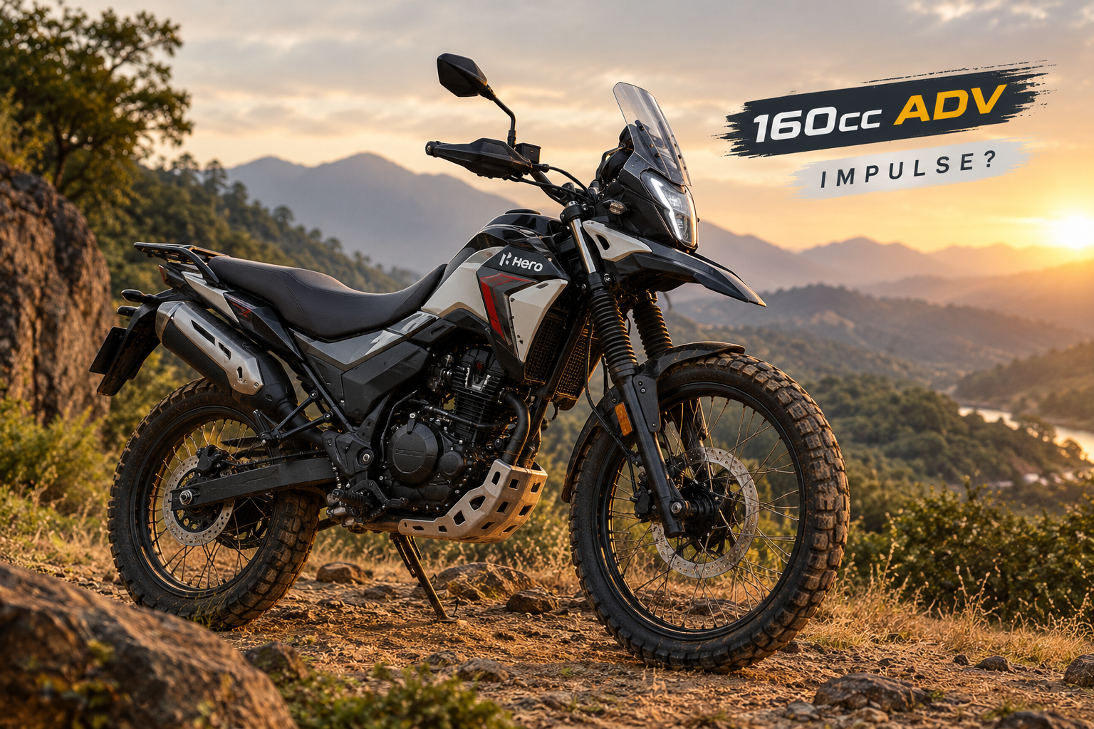 Hero's New 160cc ADV Spied Again: Is The Impulse Finally Back?