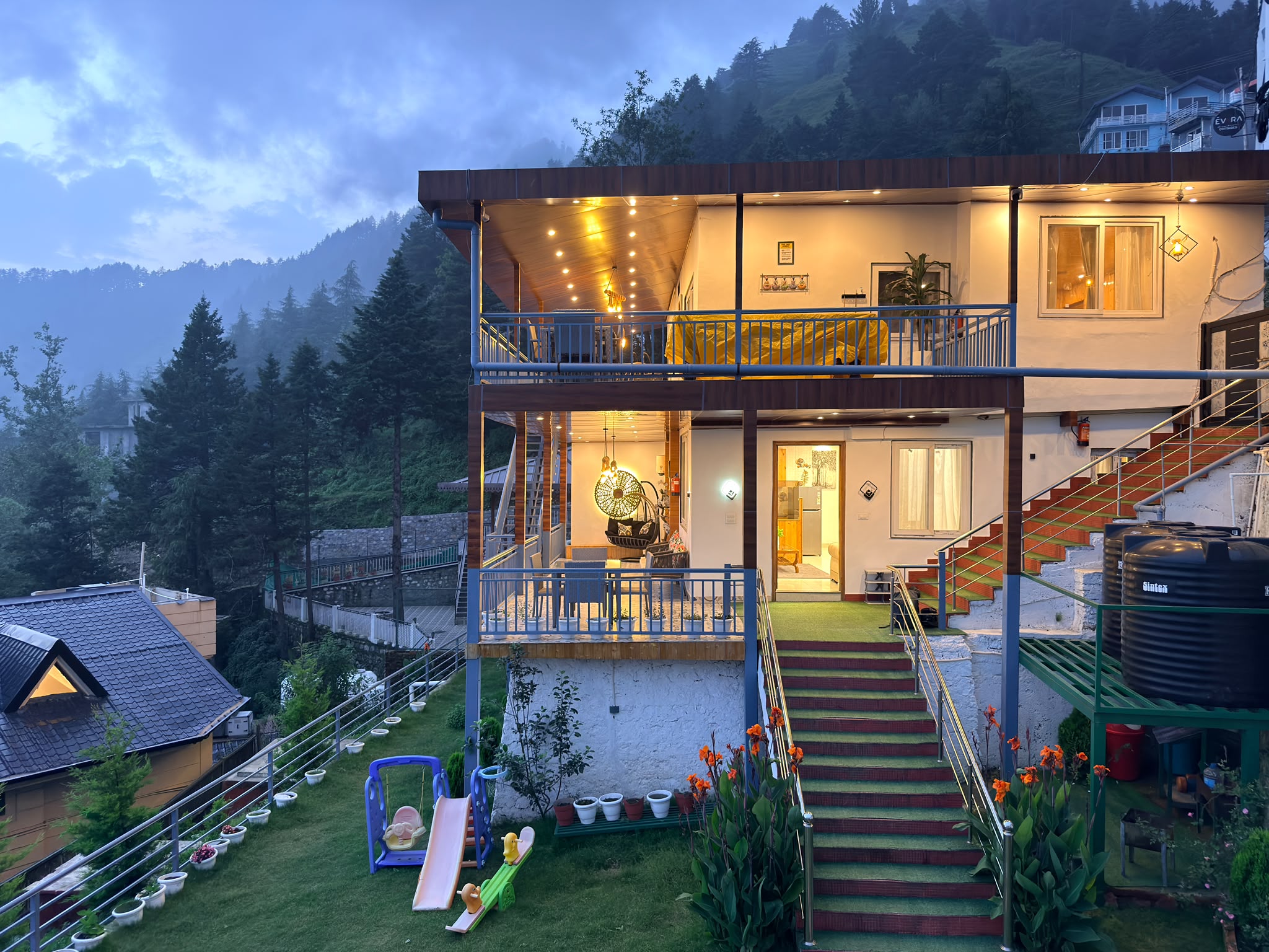 Built for the mountain.
Not for the brochure.