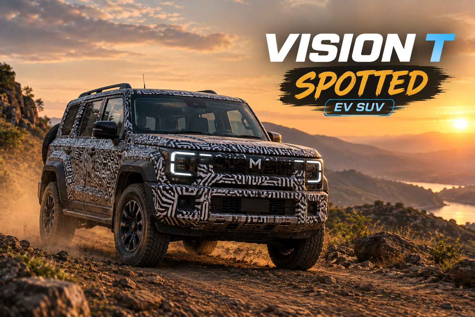 Mahindra Vision T Spotted: Is This Our Next EV SUV Game-Changer?