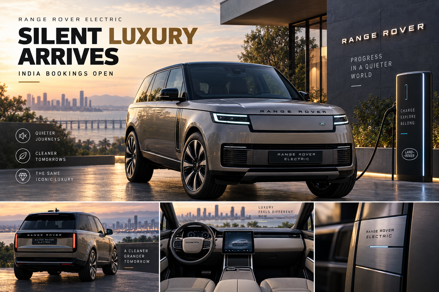 Range Rover Electric: India Bookings Open for the Silent Luxury Beast